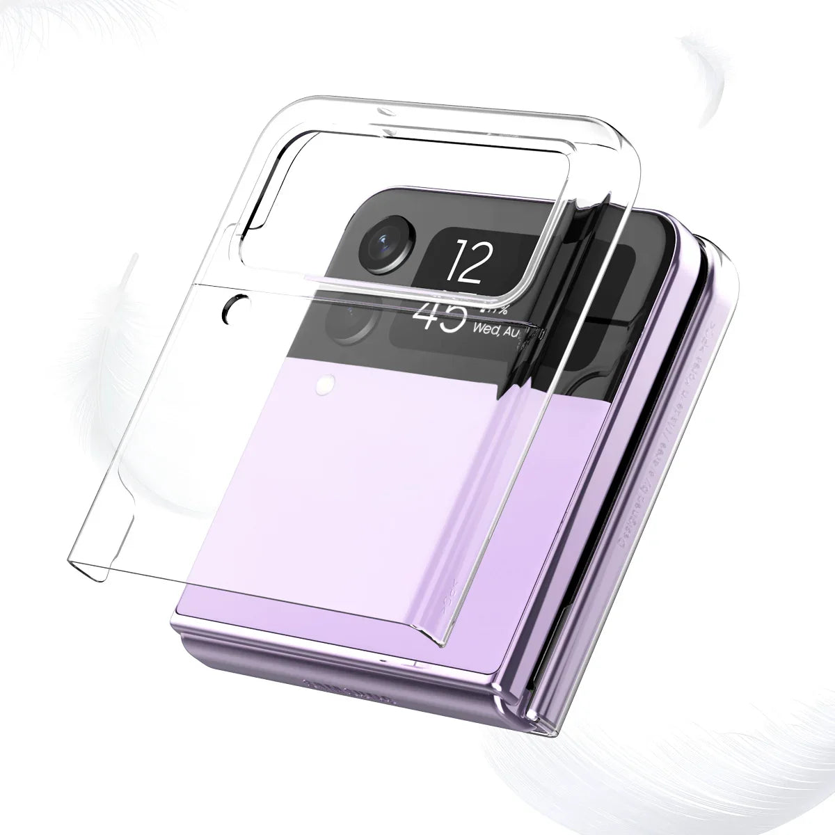 Araree Nukin Slim Case For Z FliP 4 - Clear - Tashqila Araree Nukin Slim Case For Z FliP 4 - Clear - Tashqila